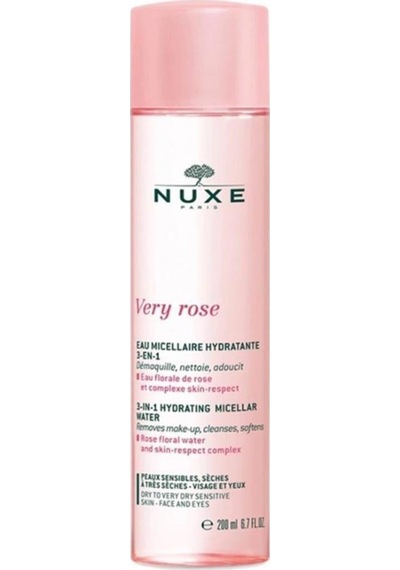 Nuxe Very Rose 3 in 1 Nemlendirici Temizleme Suyu 200 ml