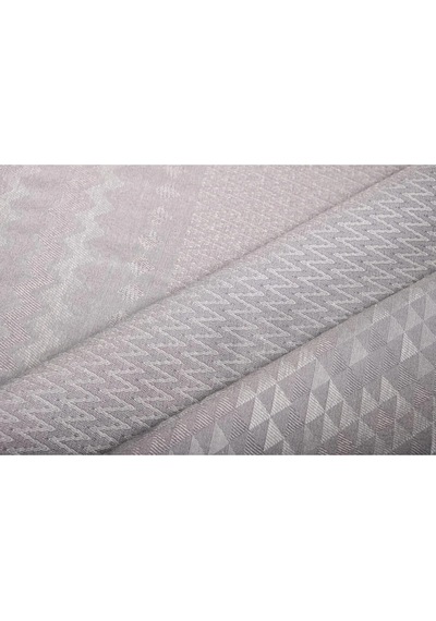 Ezgi Lüx Jakar Polycotton Kumaş Gri Masa Örtüsü 160x220 Cm - 1065 Çok Renkli
