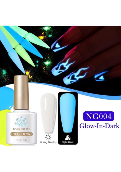 Born Pretty 10 Ml Fosforlu Luminous Kalıcı Oje Ng001 55949