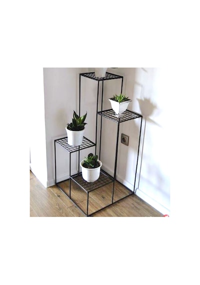 Metal Çiçeklik 4 Katlı Iskandinav Saksılık Sehpası Wd-217