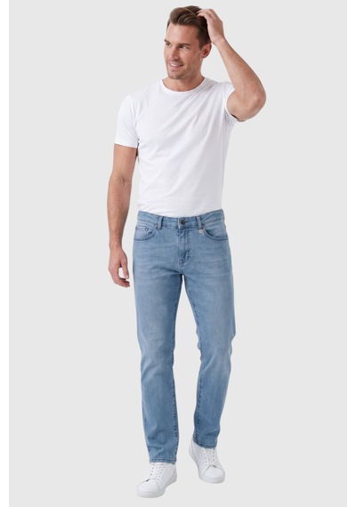 Rizzup Erkek Regular Fit Standart Kesim Likralı Taşlanmış Mavi Kot Pantolon Esnek Pamuklu Jean 2600982 Rizzup Erkek Regular Fit Standart Kesim Likralı Taşlanmış Mavi Kot Pantolon Esnek Pamuklu Jean 2600982