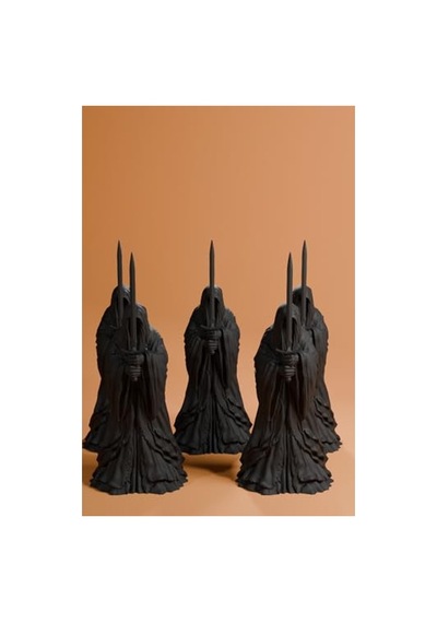 10 Cm Boyutunda Yüzüklerin Efendisi Temalı Nazgul Figür Seti