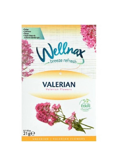 Wellnax Valerian Çiçeği Dolap ve Çekmece Kokusu 21 G
