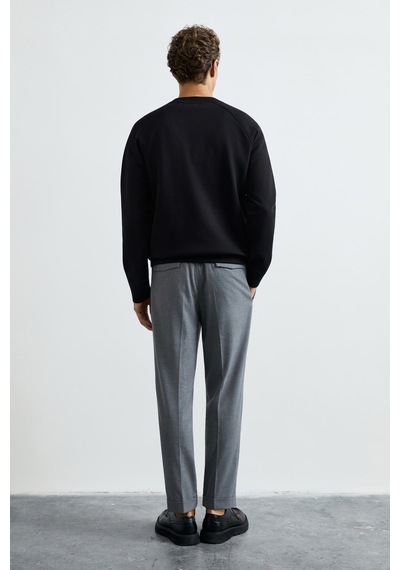Lufian Alfred Erkek Sweatshirt Siyah Siyah 112030203100100