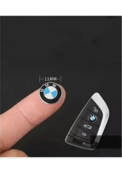 Bmw Kumanda Arma 11mm Yapışkan Sticker 2 Adet 1. Kalite
