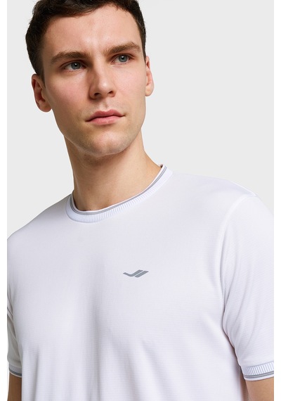 Lescon Erkek Kısa Kol T-shirt 26b-1045 Beyaz