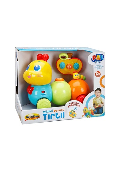 Müzikli Oyuncu Tırtıl 3 Adet
