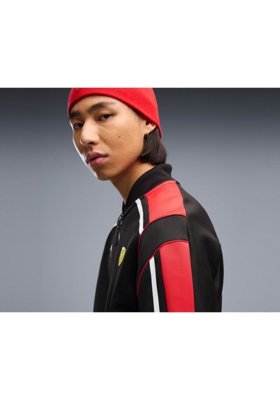 Puma Ferrarı Mt7 Track Jkt Erkek Günlük Ceket 63705701 Siyah