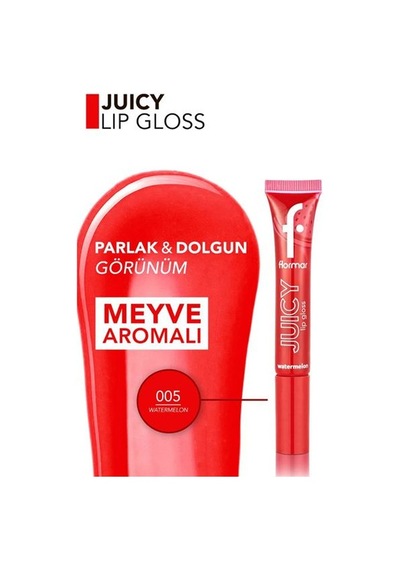 Flormar Juicy Lip Gloss Watermelon