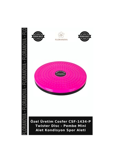 Özel Üretim Cosfer Csf-1434-p Twister Disc - Pembe Mini Alet Kondisyon Spor Aleti
