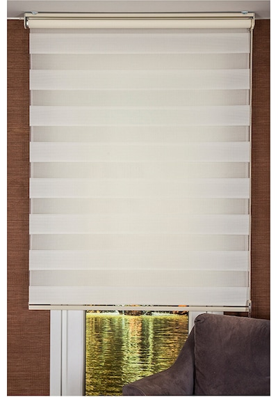 Oba Perde Zebra Stor Mikropliseli Krem 1000797178
