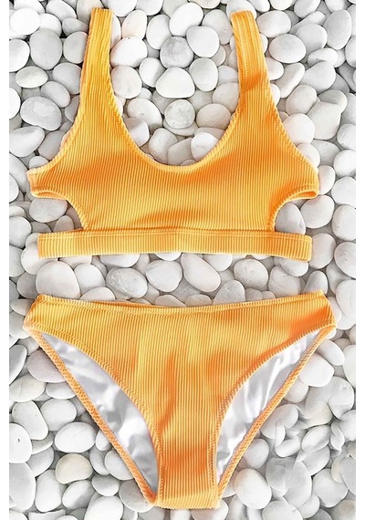 Angelsin Özel Kumaş Bikini Takım