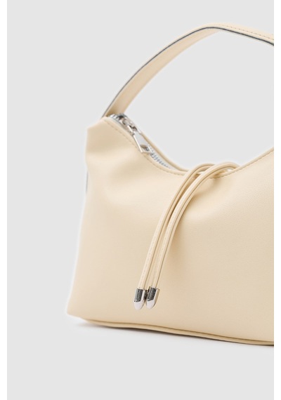 Shule Bags Lete El Ve Çapraz Çanta Butter Yellow Krem