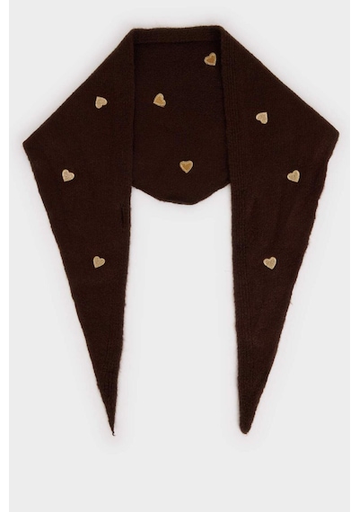 Defacto Kadın Nakışlı Nakış Bandana H0481ax26smbn66 Kahve-bn66