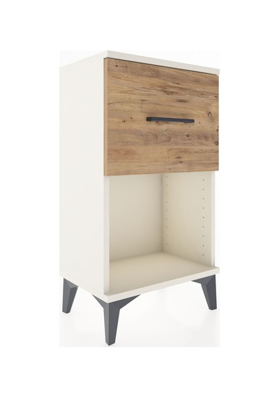 Arges Komodin Tek Çekmeceli 44x30x80 Aytaşı-çam Aytaşı