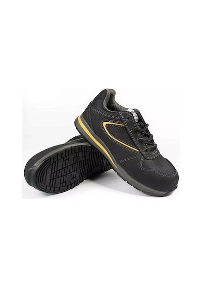 Safety Jogger Turbo S3 Src Hro Metal Free İş Güvenlik Ayakkabısı Siyah - Sarı