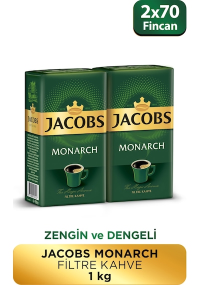 Jacobs Monarch Filtre Kahve 2.si %50 Bedava 2 x 500 G