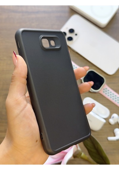 Samsung Galaxy J7 Prime Uyumlu Kamera Korumalı Darbeye Dayanıklı Renk Atmayan Keep Silikon Kılıf Siyah