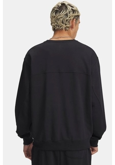 Under Armour Rival Lw Crew Erkek Sweatshirt SIYAH