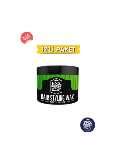 Fnx Matte Effect Doğal Mat Görünüm Wax 12 x 150 ML
