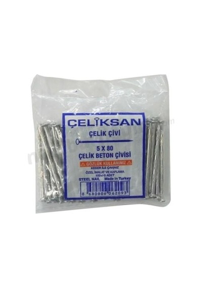 Çeliksan Çelik Çivi Beyaz Oluklu 4 40