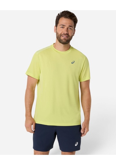 Asics Court Ss Top Erkek Sarı Kısa Kollu Tshirt 2041a339-302