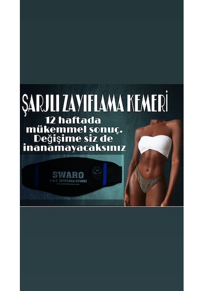 Şarjlı Titreşim Kemeri