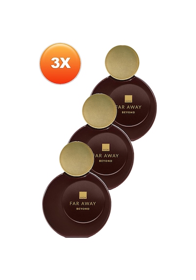 Avon Far Away Beyond Kadın Parfüm EDP 3 x 50 ML