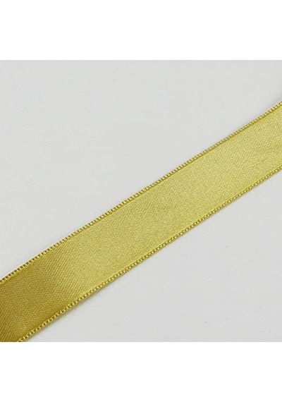 Gold Altın Saten Kurdela 2 Cm. X 10 Metre