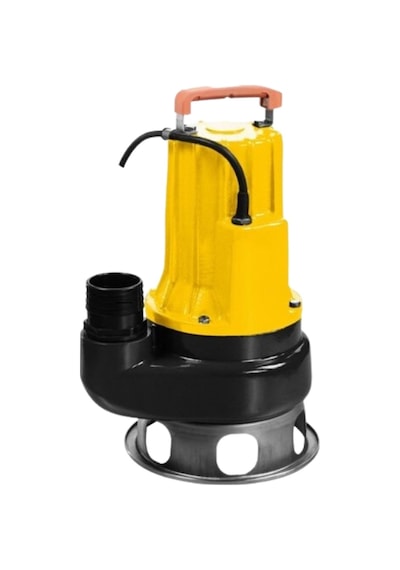 Vmcm30 3 Hp 220v Flatörlü Pis Su Foseptik Parçalayıcılı Dalgıç Pompa Paslanmaz Çelik Fanlı