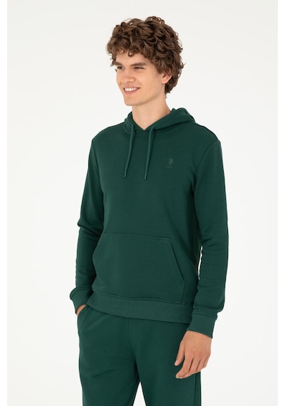 U.s. Polo Assn. Erkek Koyu Yeşil Sweatshirt 50295167-vr079 Koyu Yeşil