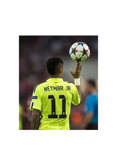 F.c Barcelona 2014/15 Neymar Jr Alternatif Forması Neon Yeşil
