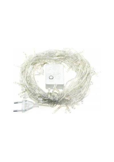 Led Lamba 10 Metre 100 Led Şeffaf Kablo Işık Dekor Aydınlatma Led