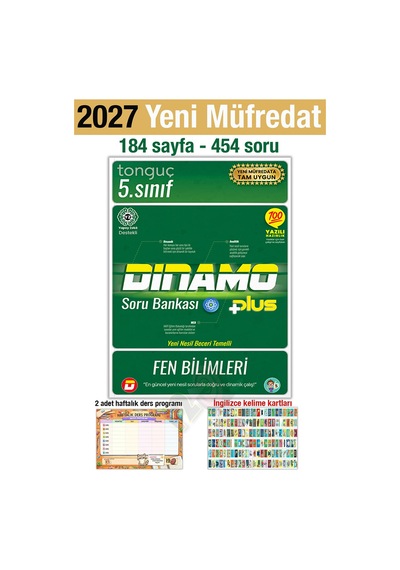 5. Sınıf 2027 Fen Bilimleri Dinamo Soru Bankası