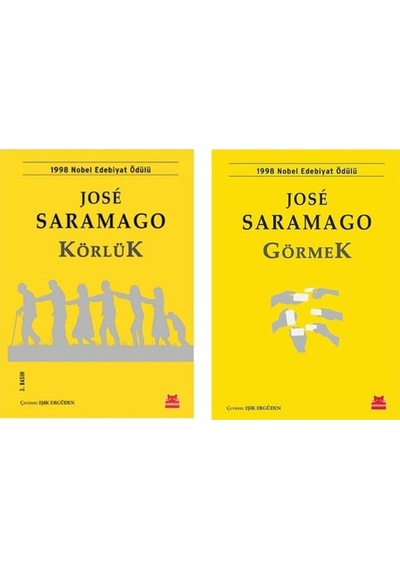 Jose Saramago 2 Kitap Set (Körlük, Görmek)