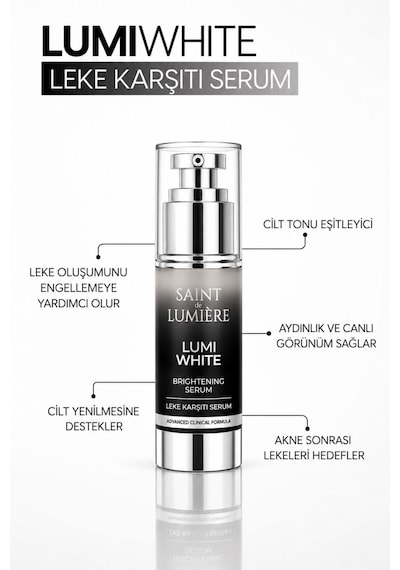 Saint De Lumiere Lumıwhıte Leke Karşıtı Cilt Tonu Eşitleyici Ve Aydınlatıcı Serum 30 ML