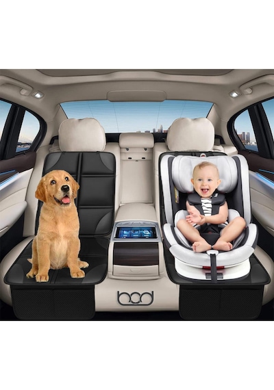 Bod Isofix Girişli Oto Çocuk Koltuğu Koruyucu Alin Oto Kılıfı Ana Kucağı Puset Koruma Koltuk Minderi