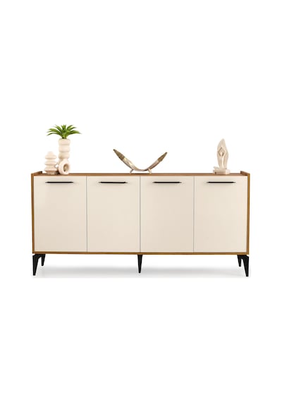 Anka Yemek Odası Konsol Büfe 180x45x86 Krem