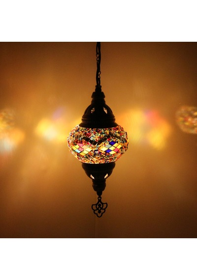 Dekoratif EL YAPIMI DEKORATİF MOZAİK AVİZE
