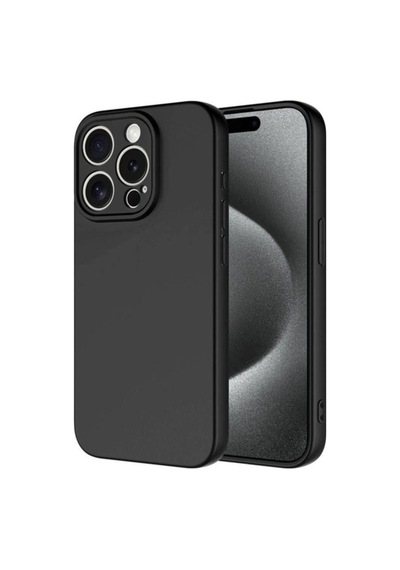 Apple Uyumlu iPhone 15 Pro Max Kılıf Zore Mara Lansman Kapak Siyah