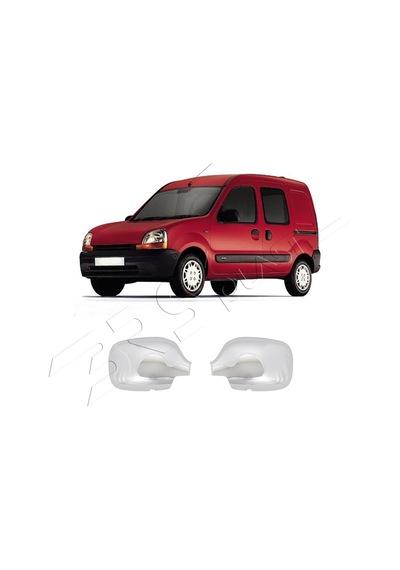 Renault Kangoo Uyumlu 1998-2007 Ayna Kapağı 2 Parça Abs Krom Kaplama