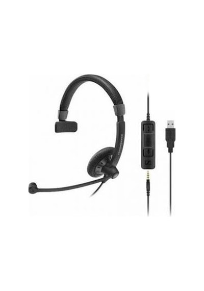 Sennheiser SC 45 USB Kulak Üstü Çağrı Merkezi Kulaklığı