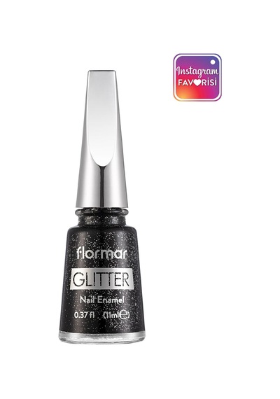 Flormar Oje - Glitter Nail Enamel L20 Purple Glare 8690604590292