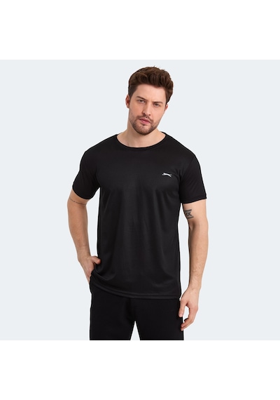 Slazenger Odalıs I Erkek Kısa Kol T-Shirt Siyah St13Te118-500 001