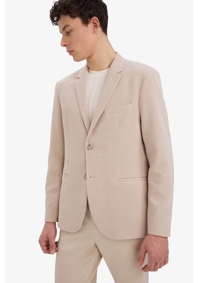 DeFacto Slim Fit Dar Kesim Yarım Astar Blazer Ceket E3447AX25SMBG193