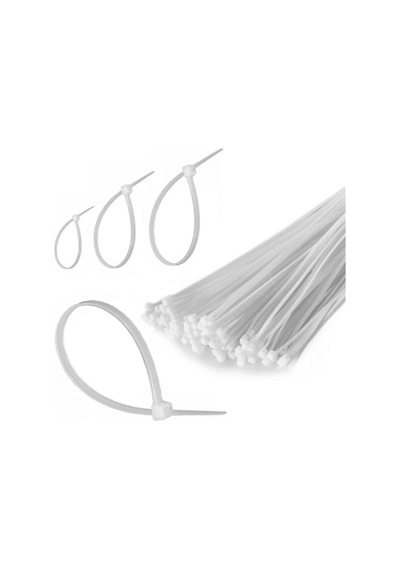 100 Adet Plastik Cırt Kelepçe Kablo Bağı Kablo Düzenleyici- 3.6 X 150 Mm Bx40