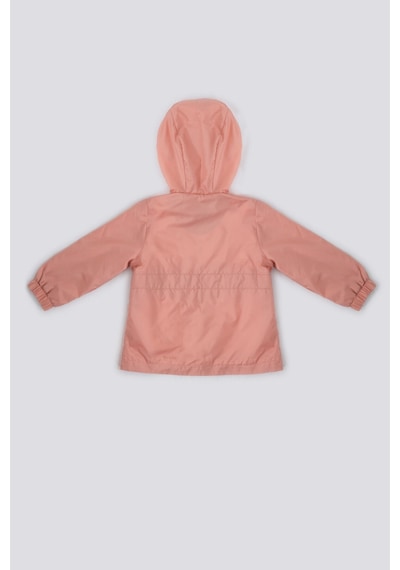 U.S. Polo Assn. U.S. Polo Assn Light Shades Pembe Kız Bebek Yağmurluk Pudra
