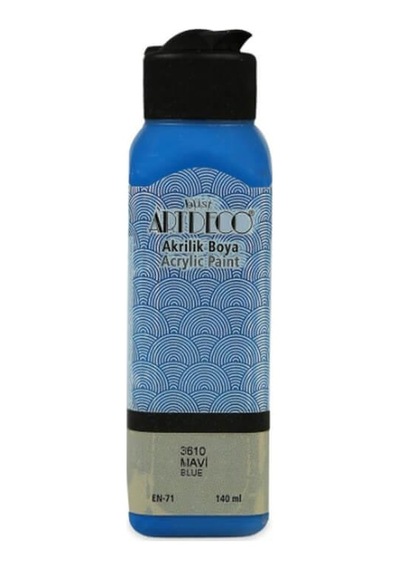 Artdeco Akrilik Boya 140 Ml Mavi