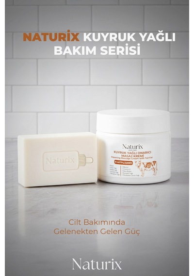 Kuyruk Yağlı Onarıcı Sabun 100 Gr 12 Doğal Aktifli İçerik Nemlendirici Ve Besleyici Etki Fresh