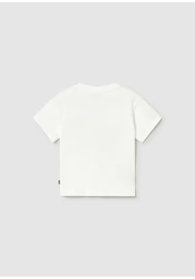 Mayoral Erkek Bebek T-shirt 1011 Krem